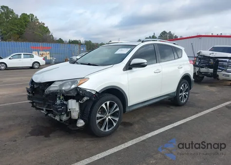 2015 Toyota Rav4 Limited z USA, uszkodzony, nr VIN JTMYFREV7FD069537